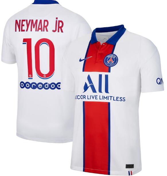 PSG Away Kit Soccer Jersey Neymar Jr 10 2020/21